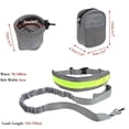 thumbnail image 5 of Hands Free Dog Walking Belt Ajustable Dog Leash Waist Belt Pet Dog Leash Coupler Running and Jogging Lead Belt for Dogs with 2 Pack Bags and Reflective Strip(black), 5 of 5