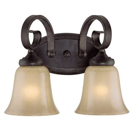 - Craftmade Stanton 25102-ET 2 Light Bathroom Vanity Light