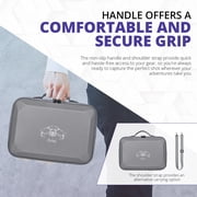 Aries Carrying Case for DJI Mini 4 Pro Fly More Combo / Mini 3 & Mini 3 Pro, Gray