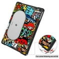 thumbnail image 6 of ELEHOLD Leather Protective Case for Google Pixel Tablet 2023 Cute Stylish Pattern Adjustable Kickstand Magnetic Folio Slim Shockproof Case for Google Pixel Tablet,Painting, 6 of 8