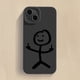 thumbnail image 1 of Funda de teléfono de dibujos animados Matchman para IPhone 11, 12, 13, 14 Pro Max, Mini, XR, XS, X, 7, 8 Plus, SE2020, funda de silicona TPU suave mate a prueba de golpes Fivean unisex, 1 of 2
