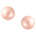 thumbnail image 2 of Bling Jewelry Womens Classic Light Pink Drop Ball Earrings with Simulated Pearl in  Sterling Silver, 2 of 5
