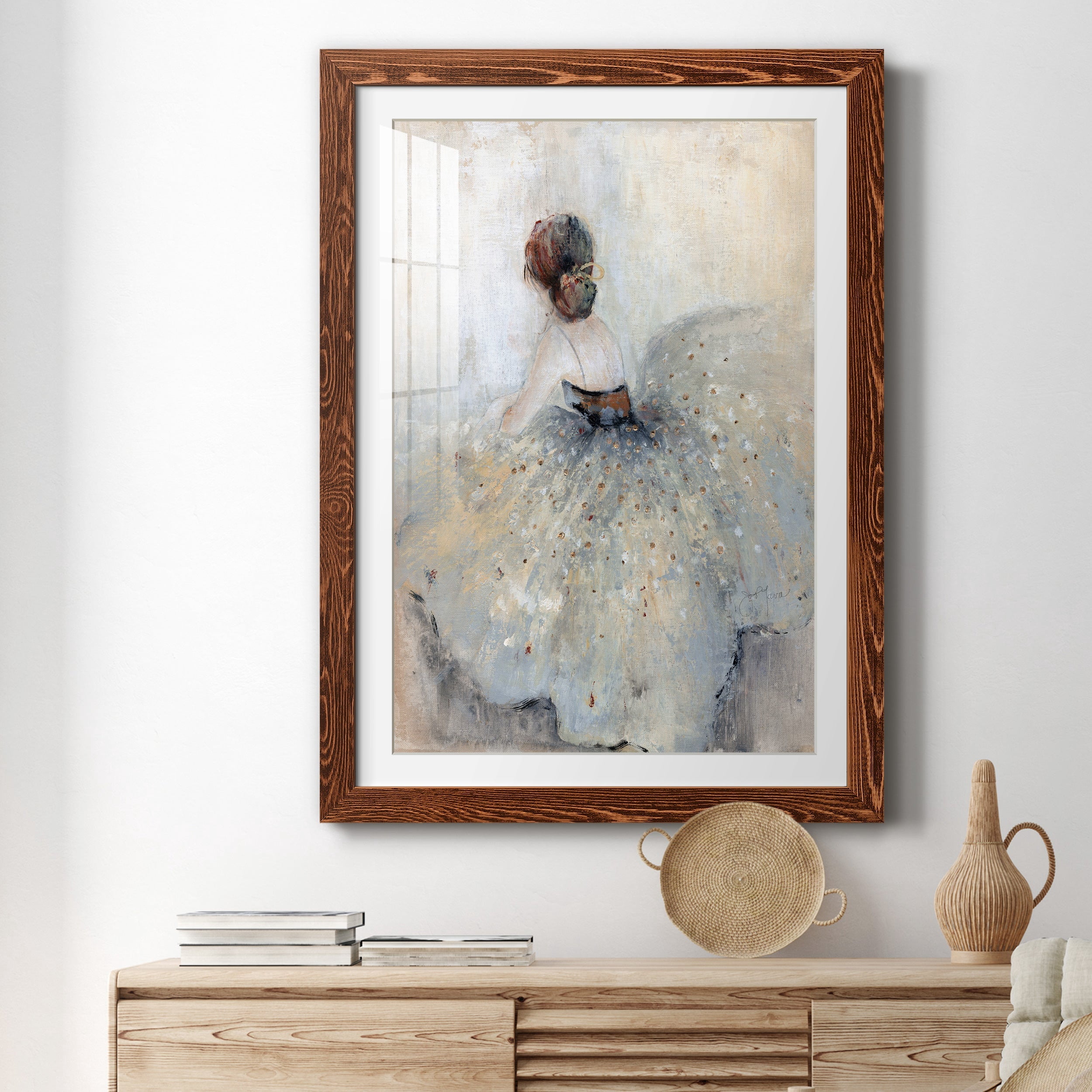 Sunday Best Hen - Premium Framed Print - Distressed Barnwood Frame - Ready to Hang