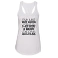 thumbnail image 1 of Women’s Game Of Thrones Next Level Racerback Graphic Tank Top USA Made RB Clothing Co White, Small, 1 of 2
