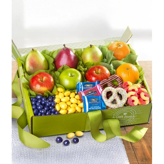 From You Flowers - Fruitful Box of Treats for Birthday, Anniversary, Get Well, Congratulations, Thank You, All Occasions