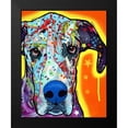 thumbnail image 2 of Dean Russo Collection 20x24 Black Modern Framed Museum Art Print Titled - Great Dane, 2 of 5