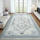 thumbnail image 1 of Alfombra lavable Maxsoft vintage de pelo bajo, 203 x 254 cm, 8 x 10 cm, 1 of 9