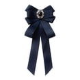 thumbnail image 3 of Broche de cinta con lazo preatado para mujer, con para mujer y niña, pajarita elegante para accesorios de disfraces, blusa de fiesta de Salvador Corbatas de cinta, 3 of 10