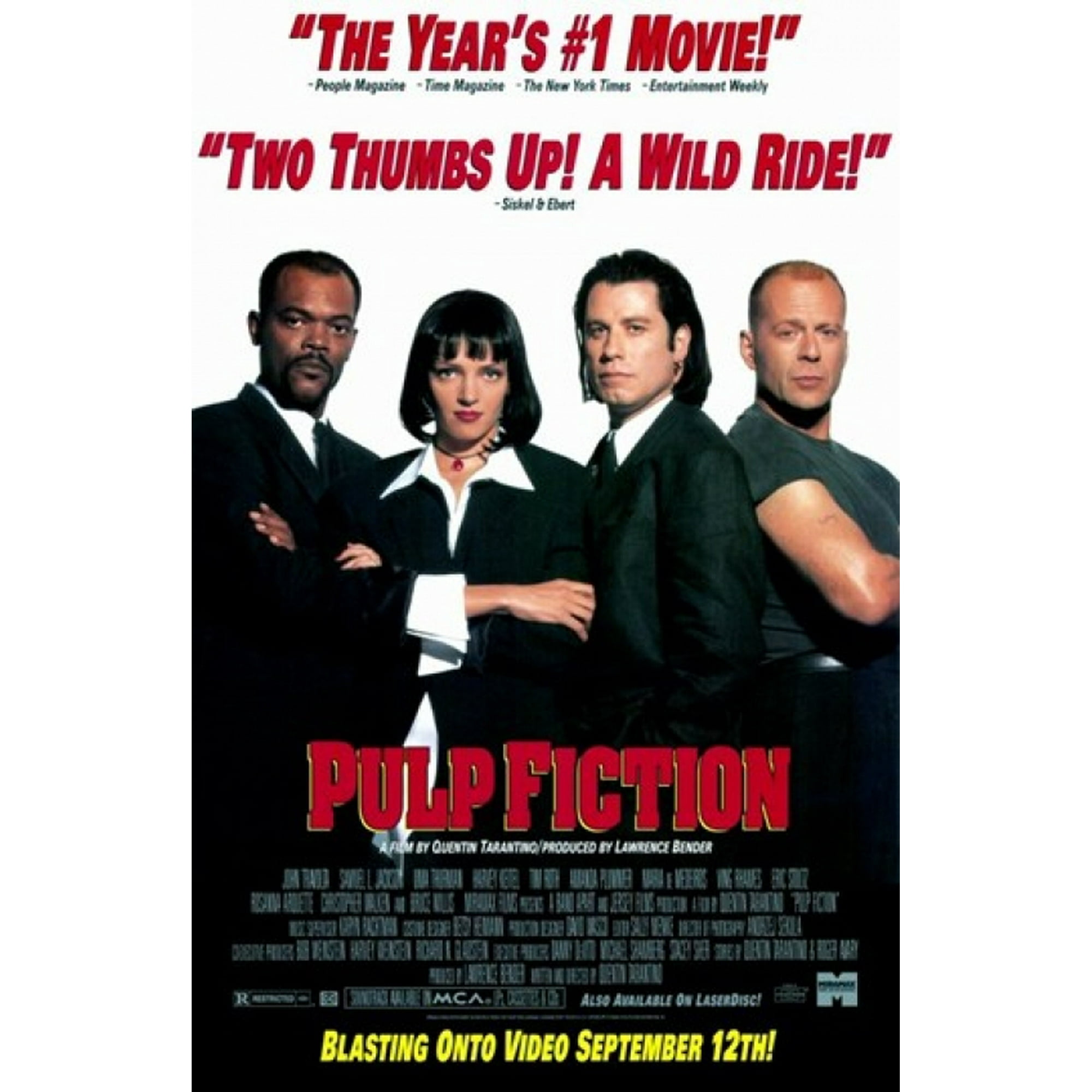 Pulp Fiction Movie Poster (11 x 17) - Walmart.ca