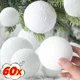 thumbnail image 2 of Bolas de espuma blanca para Navidad, bolas de nieve para árbol de Navidad, colgantes reutilizables, manualidades para hacer tú mismo, suministros para decoración del hogar, fiestas de Año Nuevo y boda, 2 of 5