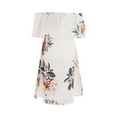 thumbnail image 4 of Fesfesfes Parent-child Spring Beach Dress Flowers Leaf Print Long Dress Mother-daughter Mommy And Me Matching Dresses, 4 of 9