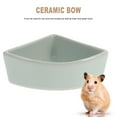 thumbnail image 4 of LOLIPPYY Puppy Food Bowl Ceramic Bowl Blue 1Pack Anti Tip Design, 4 of 11