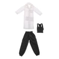 thumbnail image 1 of Ropa de figura femenina 1/12, pantalones de muñeca para mujer, accesorio de disfraz para muñeca femenina de 6'', 1 of 9