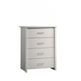 thumbnail image 2 of Pemberly Row 3Pc White Engineered Wood Dresser Chest and Nightstand Bedroom Set, 2 of 5