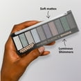 thumbnail image 5 of Hard Candy, Top Ten Eyeshadow Palette, 10 Long-Lasting Shades, Sultry Smoky Shades, Where There’s Smoke, 0.4 oz, 5 of 8