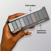 Hard Candy, Top Ten Eyeshadow Palette, 10 Long-Lasting Shades, Sultry Smoky Shades, Where There’s Smoke, 0.4 oz
