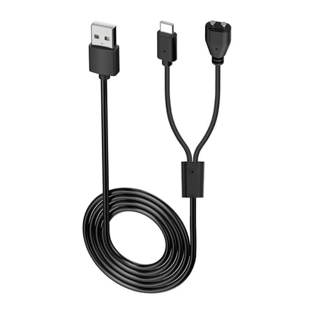Charger for Jugbow/Delupet/Yawpet Dog Training Collar Magnetic Charging Cable for DT-61/66/67/68/72/73 Shock Collar and Remote (3.3ft/1m)