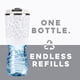 thumbnail image 3 of Vaso Térmico Buffer Flask Leopardo Blanco con Tapa Anti Derrame y Popote de Acero Inoxidable 600 ml, 3 of 8