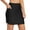 Black, variant on New Womens Versatile Swim Pants Personality Fashion Wide Leg Shorts Casual Simple Exquisite Swimwear Tourism Vacation Beach Outfits