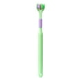 thumbnail image 1 of Fiudx Cemento Caras, Limpiador Cabezal En Forma V, Cerdas Suaves Tipo Macarrón, Raspador Lingual para Eliminar El Revestimiento, Herramienta de Cuidad Dental, Uso Diario para Adultos, Peso de 40 G, 1 of 1