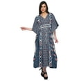 thumbnail image 4 of Moomaya Long Caftan Maxi Dress Beach Swimwear Cover Up Womens Kaftan Plus Size, 4 of 6