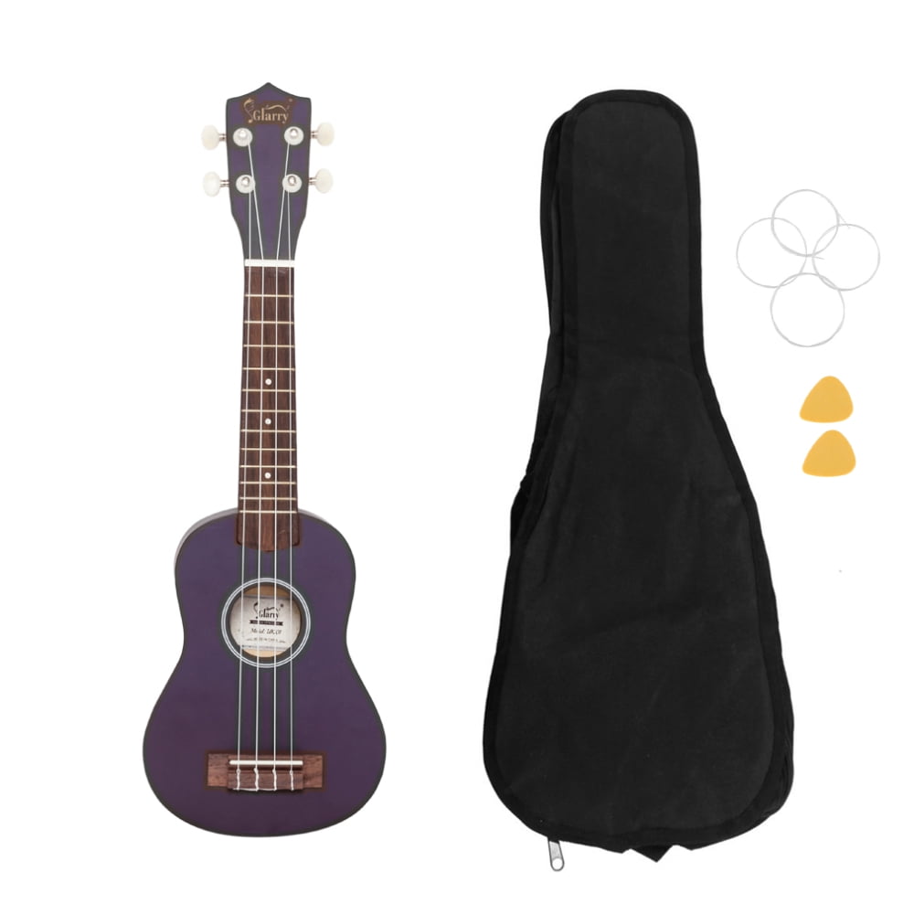 CIPACHO Glarry Mini Ukulele for Beginners, 21" Kids Toddler Guitar with Gig Bag (Purple)