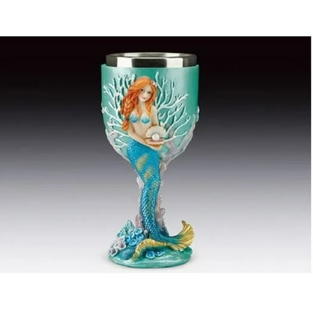 - Goblet With Mermaid And Pearl