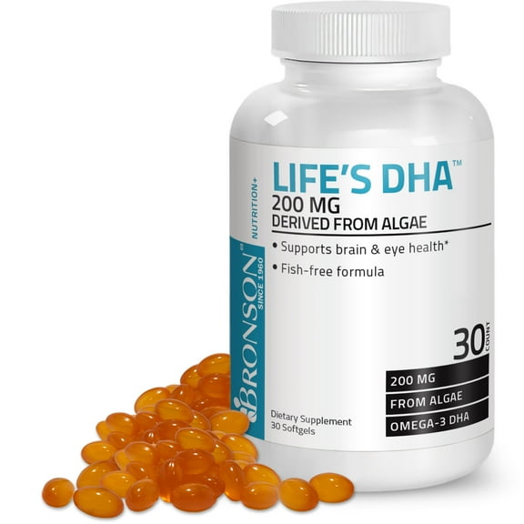 Bronson Life's DHA 200 mg, 30 Softgels