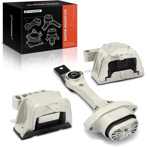 A-Premium 3PCS Engine Motor Mount Transmission Mount and Torque Strut Mount Set Compatible with Volkswagen Jetta 1999-2005, Golf 1999-2006, Beetle 1998-2005, Golf City 2007-2009, Manual Transmission