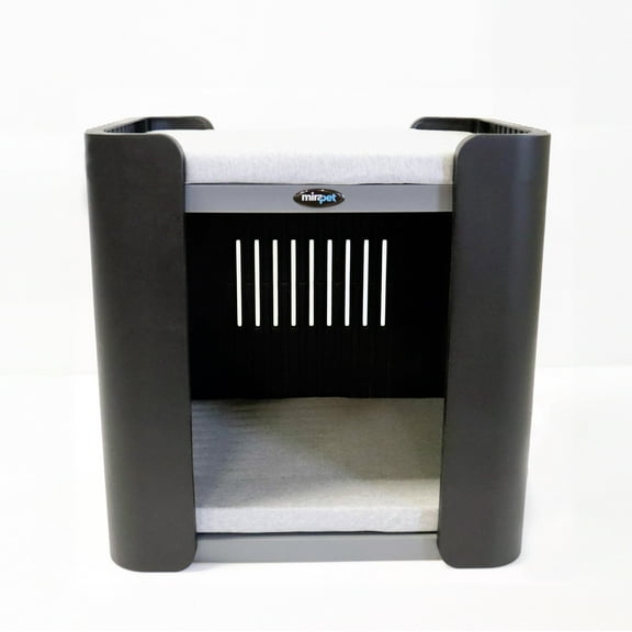 Mirapet Condo, Cozy, Durable, and Safe Pet Beds with Ventilation, Black