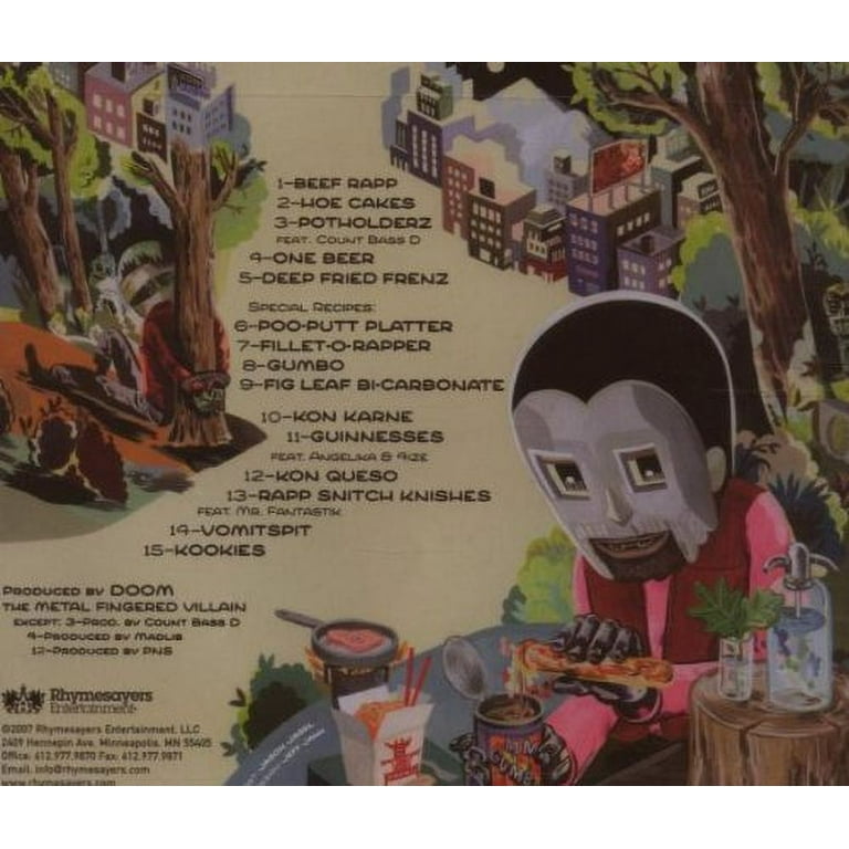 MF Doom - MM..Food - Music & Performance - CD - Walmart.com
