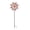 A, variant on Vintage Teal & Copper Metal Flower Wind Spinner Stake, Outdoor Kinetic Wind Sculpture Yard Decor, Rustproof Windmill Garden Stake for Lawn, Pathway, Backyard, Patio Landscape Decoration