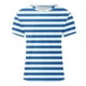 thumbnail image 4 of Camisetas de Manga Larga para Hombres Imprimir Fallow Cuello Redondo Camiseta, Moda Casual Manga Corta Mezcla de Algodón/Lino, 4 of 5