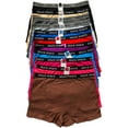 thumbnail image 1 of 6 pieces Women Cotton Boyshorts Sports Panty Boxer Underwear S-5XL (XL), 1 of 3