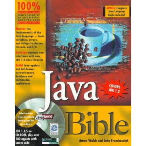 Pre-Owned Java Bible (Paperback) 0764580302 9780764580307