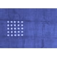 thumbnail image 1 of Ahgly Company Indoor Rectangle Abstract Blue Modern Area Rugs, 2' x 3', 1 of 4