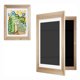 thumbnail image 2 of Marcos de almacenamiento de fotos de arte de madera Apertura frontal Flip para papel de 8 pulgadas (color de madera) Ehuebsd Libre de BPA, 2 of 2