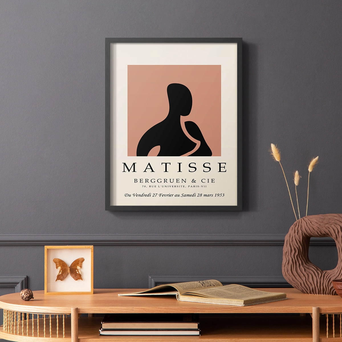 Matisse XLIII Framed Print - Solid Wood