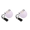 thumbnail image 1 of Wosthever Bola luminosa, juguetes de cuerda elástica, pelotas LED de silicona para interior y exterior, accesorios de mano para fiesta de cumpleaños, 8.00*8.00*9.00 cm 2piezas Wosthever CBP582488, 1 of 5