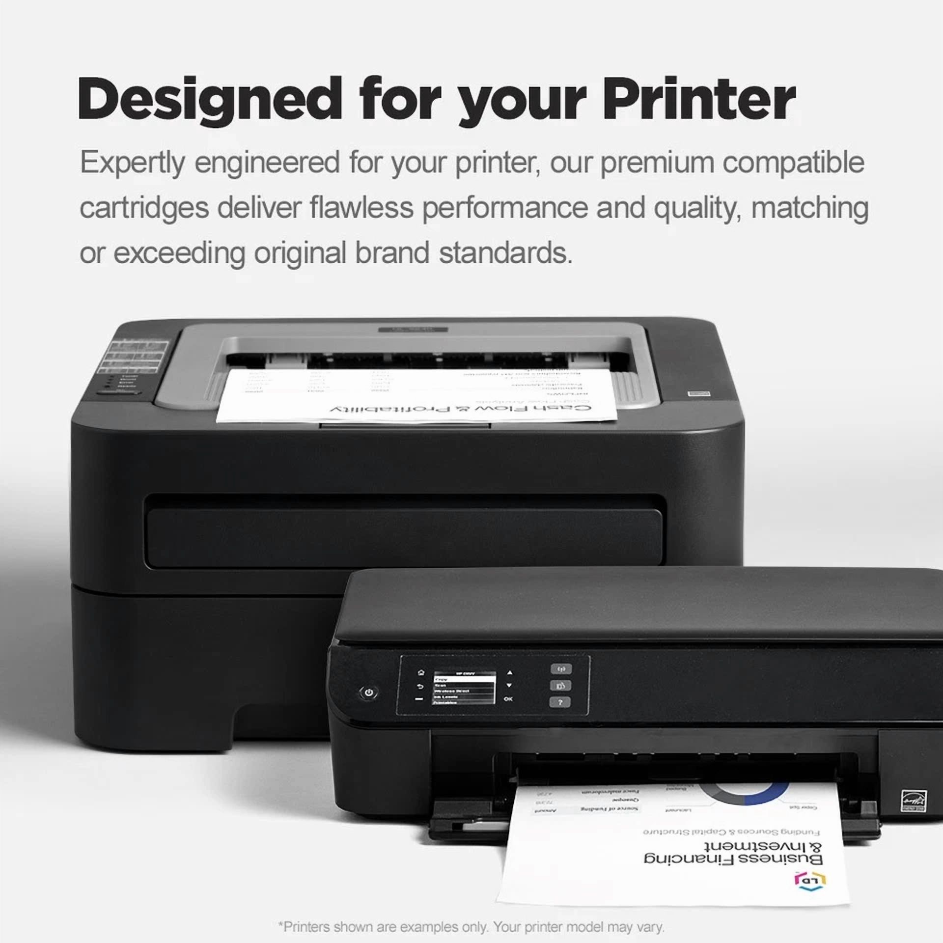 RHEA- Ld Compatible Brother Dk-1201 2 Rolls Of Address Labels / 1.1 In X 3.5 In