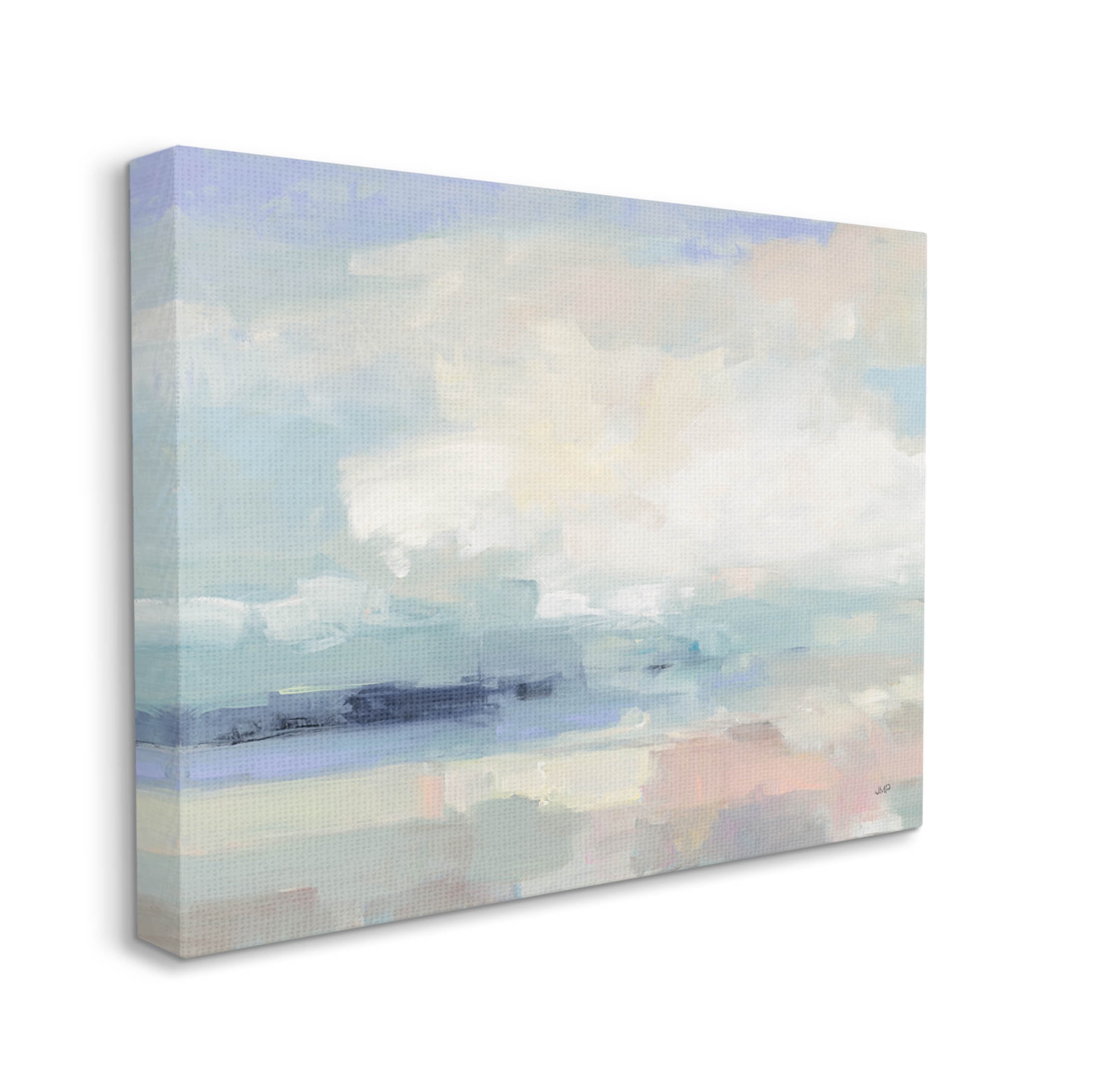 Stupell Industries Abstract Landscape Clouds Scene Painting Gallery Wrapped Canvas Print Wall Art, Design by Julia Purinton