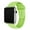 Green, variant on Amerteer Double Buckle Silicone Wristwatch Band, 38mm/40mm