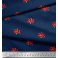 thumbnail image 2 of Soimoi polyester Crepe Fabric Artistic Floral Printed Fabric 1 Yard 42 Inch Wide, 2 of 3