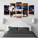 thumbnail image 3 of Cuadro Decorativo Pulp Fiction Pop Cine Juego De 5 Piezas 150x80cm Ideal Para Sala Recámara Oficina Moderna, 3 of 5