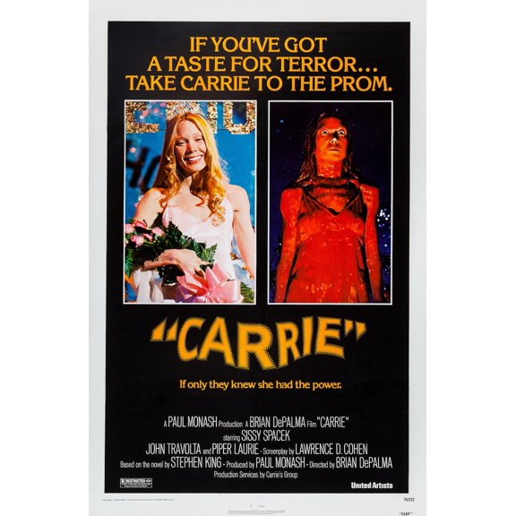 Carrie Left And Right: Sissy Spacek On U.S. Poster Art 1976. Movie Poster Masterprint (24 x 36)