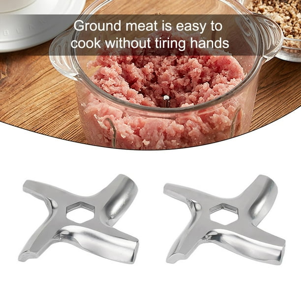 MYG 2Pcs Meat Grinder Parts 5 Mincer Accessory Replacement Fits