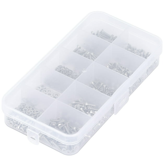 Bolts Kit,600PCS Stainless Steel Countersunk Bolts Set Bolts Assortment Proven Performance
