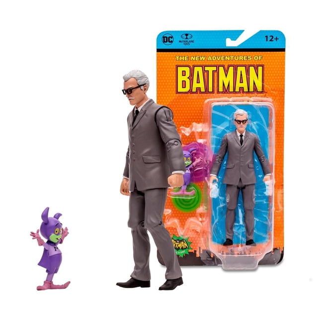 Figura McFarlane Spin Master Comisionado Gordon de Batman 66 Variante New Adventures of Batman 6 pulgadas