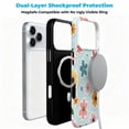 thumbnail image 3 of SKLYDDI Cute Aesthetic Floral Case for iPhone 17 Pro Max, Compatible with MagSafe, 3 of 7