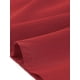 thumbnail image 5 of Vestido midi bohemio de tirantes con volantes y escote cuadrado para mujer INSPIRE CHIC en burdeos, talla S, 5 of 6